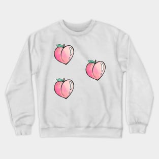 What's Better, Then One Peach? 3 Peaches Crewneck Sweatshirt